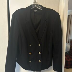 Roz & Ali knit blazer